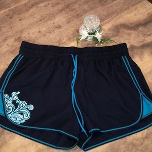 Athleta athletic short navy Blue Sz L